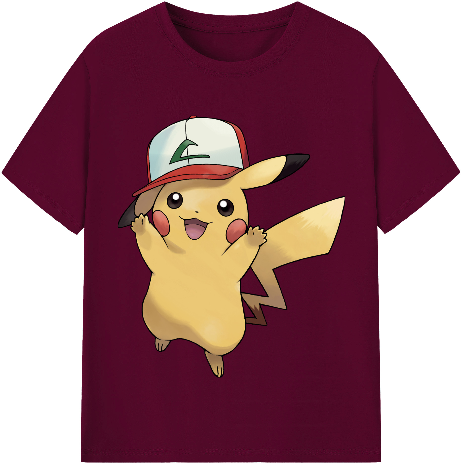 （画像用） ポケットモンスター Pokémon レディースカジュアルプリントTシャツ（綿100％）